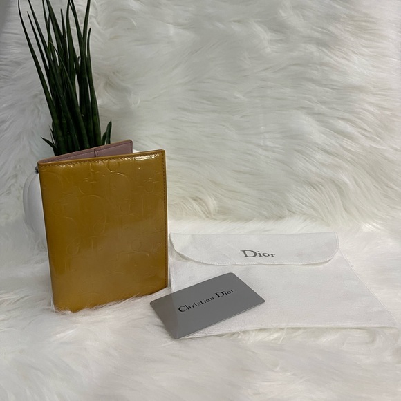Bags Authentic Dior Oblique Leather Passport Cover Poshmark